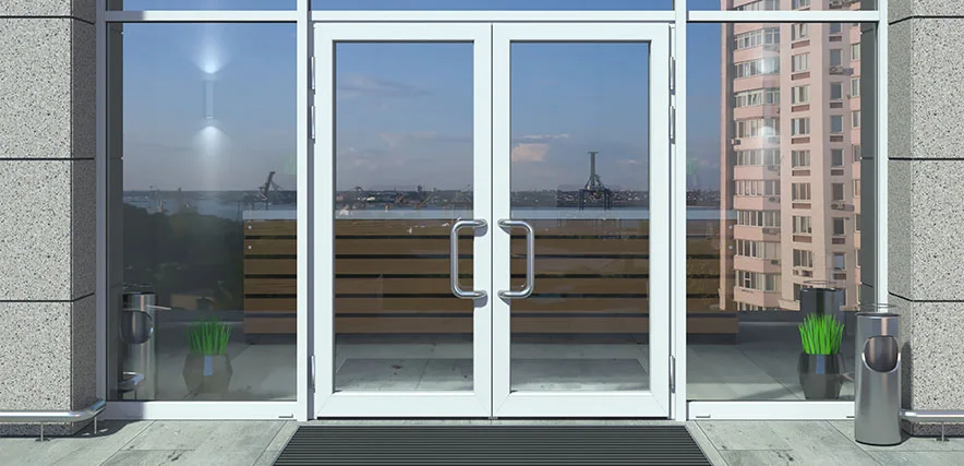 storefront glass repair in Palm Springs, FL